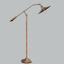 Axyaa Metallic LED Floor Lamp - Modern Retro Style Lighting for Living Room Bedroom