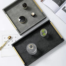 Axya Large Metal Tray for Home Kitchen - Serving & Storage Solution