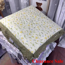 Axyaa Small Floral Summer Quilt - Pure Cotton, Student Dorm, Machine Washable