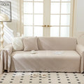 Axyaa Waterproof Sofa Cover Cloth Towel - All Seasons, French High-End Design