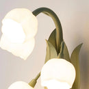 Axya LED Flower Table Lamp: Decorative Desk Light - 3 Colors Landscape Lighting