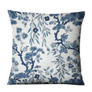 Axyaa Chinese Mandala Linen Cushion Cover for Home Decor