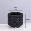 Axyaa Gold Ceramic Succulent Flowerpot Vase Balcony Decor Plant Pots