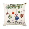 Axyaa Nutcracker Dwarf Print Pillowcase Set: Festive Christmas Room Decor & Gift