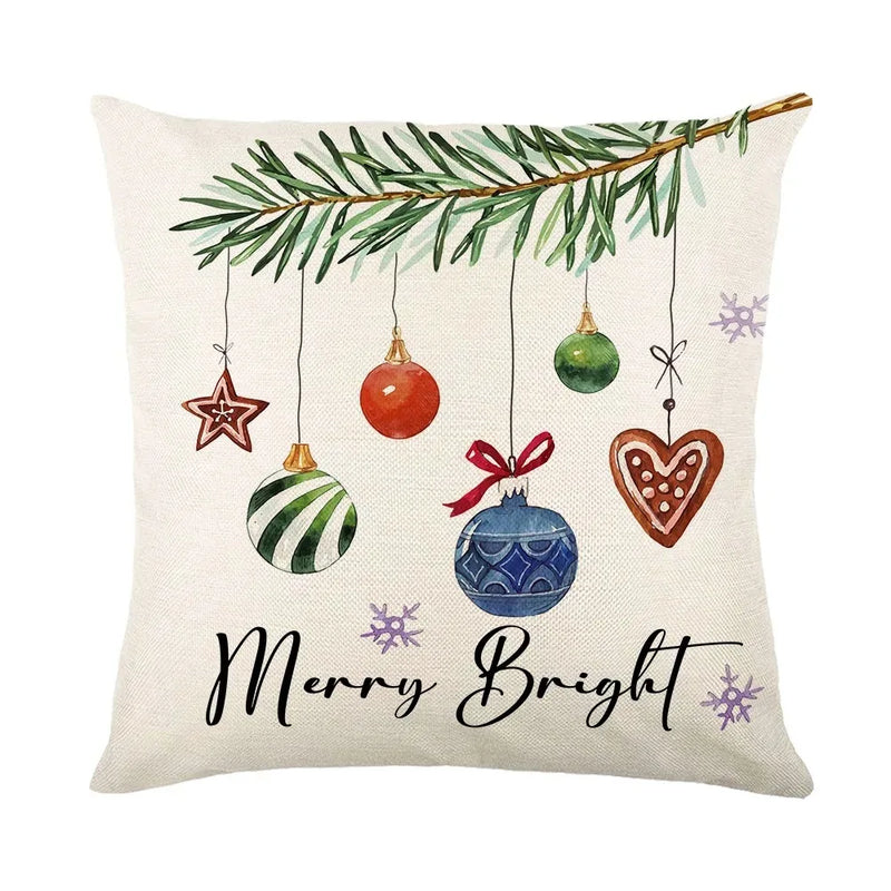 Axyaa Nutcracker Dwarf Print Pillowcase Set: Festive Christmas Room Decor & Gift
