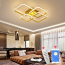 Axyaa LED Ceiling Chandelier: Modern Lighting Fixtures for Home Bedroom, Living Room