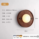 Axyaa Alabaster Round LED Wall Lamp for Bedroom Decor & Lighting