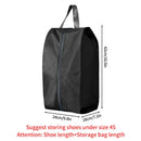 Axyaa Oxford Shoe Storage Bag Waterproof Nylon Zipper Organizer for Men and Women