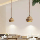 Axyaa Retro Shell Chandelier: Natural Fruit Tea Room LED Pendant Light