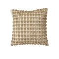 Axyaa Boho Knot Cotton Woven Cushion Cover for Home Decoration in Thick Texture