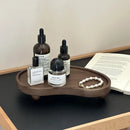 Axyaa Nordic Wood Decorative Tray for Home and Kitchen Organization