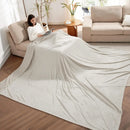 Axyaa Big Fleece Blanket: Soft Cozy Flannel King Size Blanket for Bed, Sofa, Camping