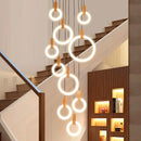 Axyaa Modern LED Pendant Chandeliers for Indoor Lighting