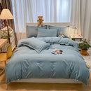 Axyaa Super Soft Cotton Bed Set, Four Season Down Duvet Cover, Great Gift Choice