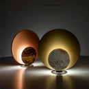 Axyaa Imitation Marble Bedside Desk Lamp Warm Light