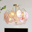 Axyaa Luxe Glass Pendant Light for Master Bedroom & Living Room