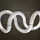 Axyaa Marble Chandelier: Spanish Marble Pendant Lights for Kitchen, Living Room, Loft