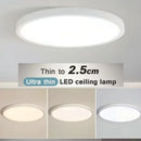 Axyaa Ultra-Thin LED Ceiling Lamps Warm Cold Natural White Living Room Bedroom Foyer