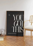 Axyaa Uplifting Quotes Canvas Wall Art for Modern Home Decor