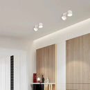 Axyaa Double-Head LED Ceiling Spotlight with Adjustable Angle