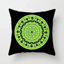 Axyaa Geometric Datura Bohemian Style Wreath Seat Pillow Cover