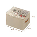 Axyaa Shoe Storage Box Organizer – Foldable, Dustproof, Multifunctional, Space-saving