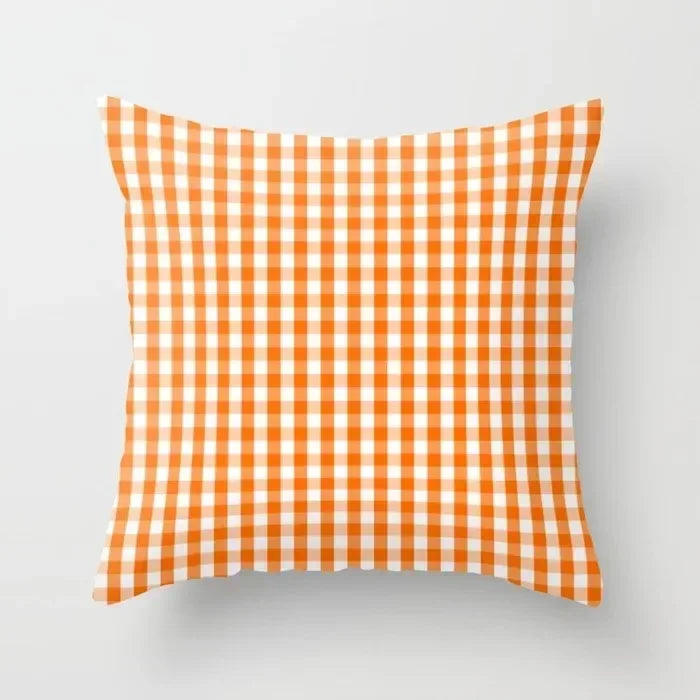 Axyaa Geometric Plaids Cushion Cover Pillowcase 45*45cm