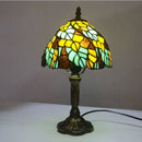 Axyaa Dragonfly Tiffany Glass Table Lamp for Home Decor