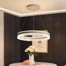 Axyaa Ring Chandelier Island Pendant Light for Living Dining Room