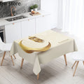 Axyaa Ramadhan Karim Decor Tablecloth - Waterproof & Stain Resistant