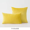 Axyaa Velvet Pillow Covers - Soft Decorative Cushion Cases for Home Decor
