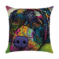 Axyaa Animal Print Pillow Cover: Stylish Sofa & Chair Linen Cushion Cover Art