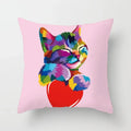 Axyaa Abstract Animal Pattern Pillowcase 45*45cm