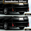 Axyaa LED Rear Bumper Reflector Light for Toyota Noah Voxy 80 Series 2014-2018