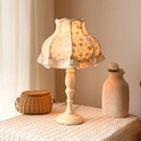 Axyaa Lace Princess LED Desk Lamp Pink Bedroom Bedside Study Lights