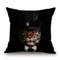 Axyaa Nordic Animal Cartoon Print Cushion Cover - Sofa & Bedroom Decoration Pillowcase