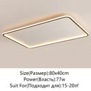 Axyaa Nordic LED Ceiling Chandelier with Remote Control for Bedroom Livingroom Aisle Balcony