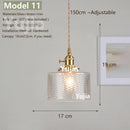 Axyaa Multi-Color Glass Pendant Light: 23 Shapes Hanging Lamp for Kitchen & Dining