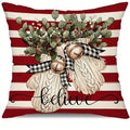 Merry Christmas Pillowcase by Axyaa for Home Living Room Sofa Decor