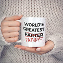 Best Farter Ever Mug from Axyaa - Funny Fathers Day Gift