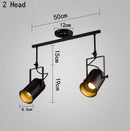 Axyaa Vintage Industrial Ceiling Pendant Light Retro Loft E27 Spotlight Rotation Hanging Lamp