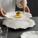 Axyaa Ceramic Dessert Bowl and Salad Plate Set
