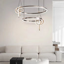 Axyaa Luxe Pendant Light Set - Living Room, Bedroom, and Dining Room Minimalist Lighting