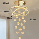 Axyaa Nordic Home Decoration Stair Chandelier Living Dining Pendant Ceiling Indoor Lighting