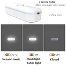 Axya Motion Sensor LED Night Light USB Charging Wall Lamp