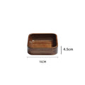 Axyaa Wooden Dry Fruit Plate & Nut Box: Premium Kitchen Tableware & Snacks Holder