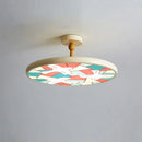 Axyaa Colorful Iron Acrylic Ceiling Light: Modern Art Home Lamp for Bedroom, Restaurant, Foyer