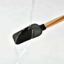 Silicone Spatula Set with Wooden Handle for Baking and Mixing by Axyaa