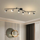 Axyaa Nordic Six Head LED Surface Spotlight for Indoor Lighting