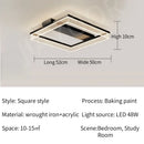 Axyaa Italian Rectangular Ceiling Lamp - Minimalist & Elegant Lighting